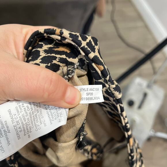 J.Crew Minnie Pants Leopard Print Stretch Skinny Ankle Classic Work Chic Sz S - Picture 5 of 8